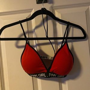 Red bra/top